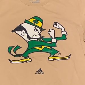 Adidas t shirt notre dame